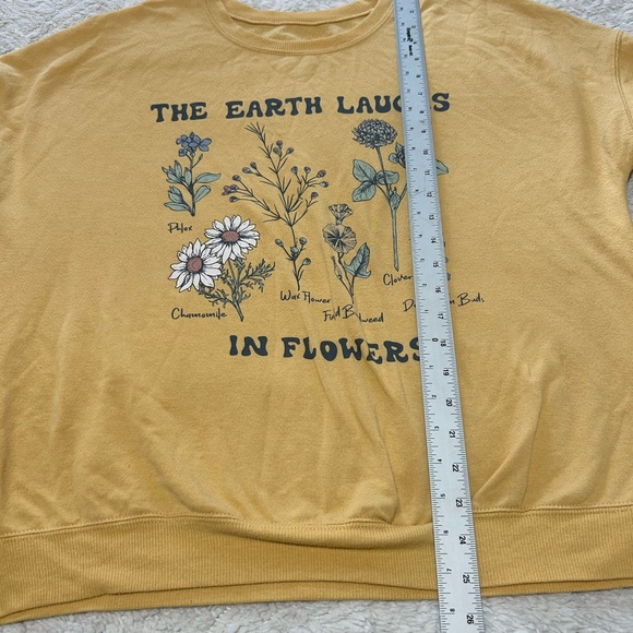 Zoe + Liv Earth Laughs Mustard Sweater - Picture 4 of 6